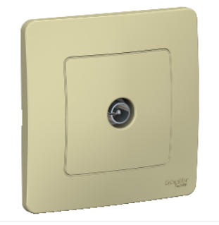 Schneider Electric  BLANCA  Бежевый Коннектор ТВ,  скрытая установка BLNTS000017