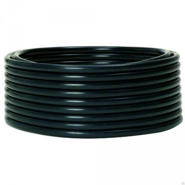 Труба гладкая жесткая ПНД черная d-20мм (100м)  PROxima