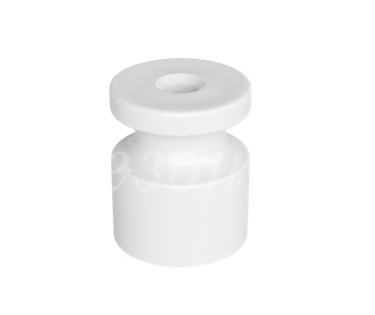 МезонинЪ Белый Изолятор пластик д/наружн. монт. эл/пров. универсальный (Уп. 100шт)   GE30025-01 (кратно 100)